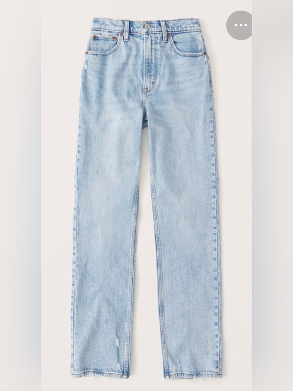 Abercrombie 90s Straight Ultra High Rise Jeans